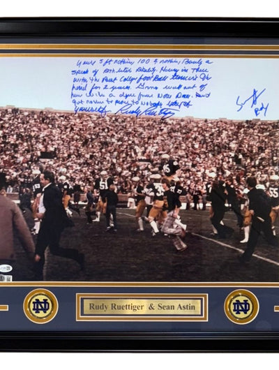 Rudy Signed Memorabilia