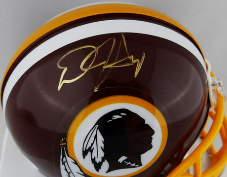 DJ Swearinger Autographed Washington Redskins Mini Helmet- JSA W Auth *Gold