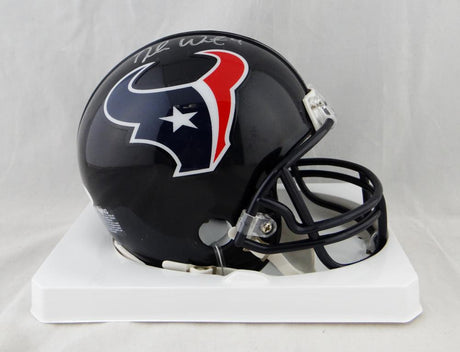 Deshaun Watson Autographed Houston Texans Mini Helmet- JSA W Auth *Silver Image 1