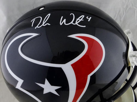 Deshaun Watson Autographed Houston Texans F/S Proline Helmet- JSA W Auth *White Image 2