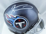 Jevon Kearse Autographed Tennessee Titans Mini Helmet - JSA W Auth *White
