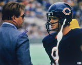 Mike Ditka Autographed Chicago Bears 16x20 w/ McMahon Photo - Beckett Auth *Blue
