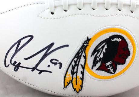 Ryan Kerrigan Autographed Washington Redskins Logo Football- JSA W Authenticated