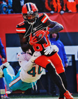 Jarvis Landry Autographed Cleveland Browns 16x20 FP VS Dolphins - JSA W Auth *Silver