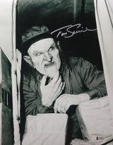 Tom Savini Autographed 11x14 The Creep B&W Photo - Beckett W Auth *Silver