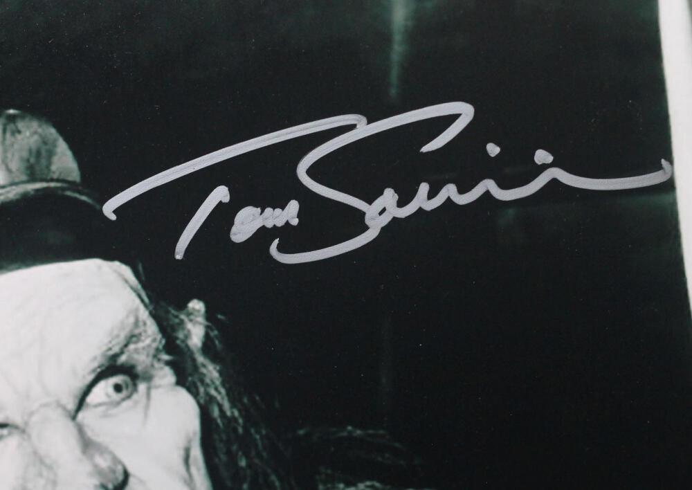 Tom Savini Autographed 11x14 The Creep B&W Photo - Beckett W Auth *Silver