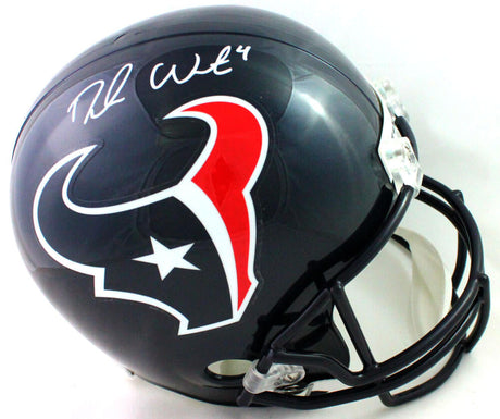 Deshaun Watson Autographed Houston Texans Full Size Helmet - JSA W Auth *White Image 1