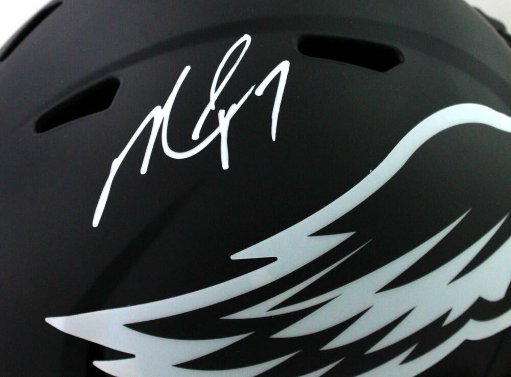 Michael Vick Autographed Philadelphia Eagles F/S Eclipse Speed Helmet - JSA W *White