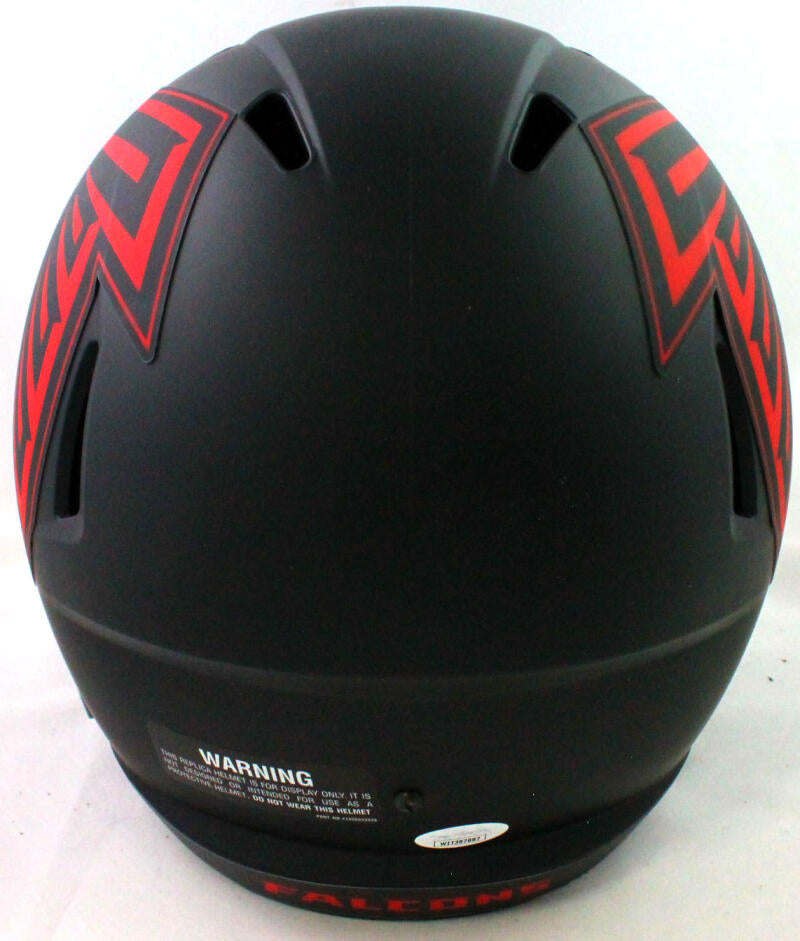 Michael Vick Autographed Atlanta Falcons F/S Eclipse Speed Helmet - JSA W*White