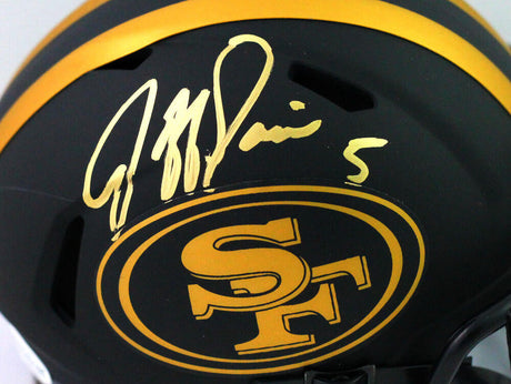 Jeff Garcia Autographed San Francisco 49ers Eclipse Mini Helmet - Beckett W Auth *Gold