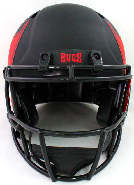 Tom Brady Signed TB Buccaneers Eclipse Speed Authentic FS Helmet- Fanatics/LOA *Sil