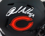Jared Allen Autographed Chicago Bears Eclipse Mini Helmet- Beckett *Silver