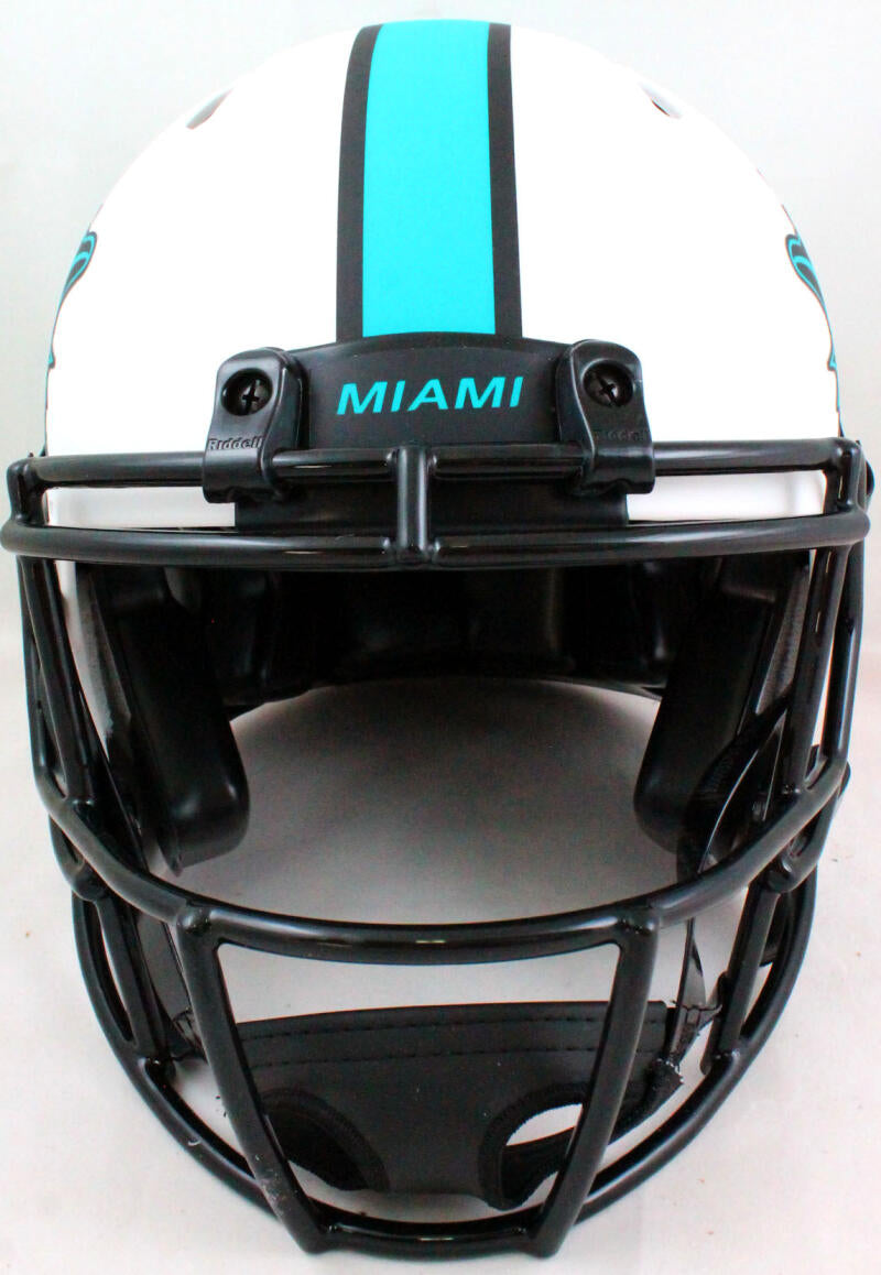 Jason Taylor Signed Miami Dolphins Authentic Lunar F/S Helmet- Beckett W *Orange