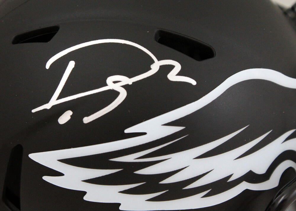 Darius Slay Autographed Philadelphia Eagles Eclipse Speed Mini Helmet- Beckett *Silver