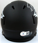 Darius Slay Autographed Philadelphia Eagles Eclipse Speed Mini Helmet- Beckett *Silver