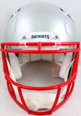 Corey Dillon Autographed Patriots F/S Speed Authentic Helmet -Beckett Hologram *Black
