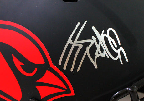 JJ Watt Autographed Arizona Cardinals F/S Eclipse Authentic Helmet - JSA W Auth *Silver Image 2