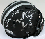 Randy White Autographed Dallas Cowboys Eclipse Mini Helmet w/ HOF - Beckett W Hologram *White