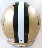 Michael Thomas Autographed New Orleans Saints Speed F/S Helmet- Beckett W Hologram *Black