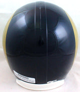 Marshall Faulk Autographed F/S St. Louis Rams 00-16 TB Helmet-Beckett W Hologram *Black Image 4