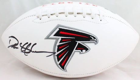 Deion Sanders Autographed Atlanta Falcons Logo Football-Beckett W Hologram  Image 1