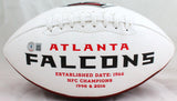 Deion Sanders Autographed Atlanta Falcons Logo Football-Beckett W Hologram  Image 3