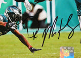 DK Metcalf Autographed Seattle Seahawks 8x10 v. Eagles FP Photo-Beckett W Hologram