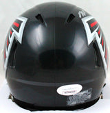 Michael Vick Autographed Atlanta Falcons 03-19 Speed Mini Helmet - JSA W Auth *Silver
