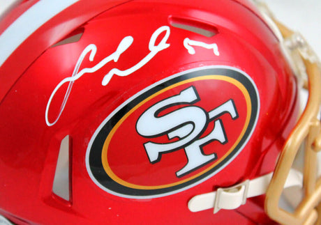 Fred Warner Autographed San Francisco 49ers Flash Mini Helmet-Beckett W Hologram *White