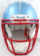 AJ Brown Autographed Tennessee Titans F/S Flash Speed Authentic Helmet-Beckett W Hologram *White Image 3