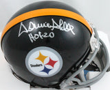 Donnie Shell Autographed Steelers 63-76 TB Mini Helmet W/HOF-Beckett W Hologram *Silver