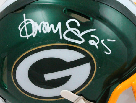 Dorsey Levens Autographed Green Bay Packers Flash Speed Mini Helmet-Beckett W Hologram *White