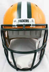 Davante Adams Autographed Green Bay Packers F/S Speed Helmet-Beckett W Hologram *Black Image 3