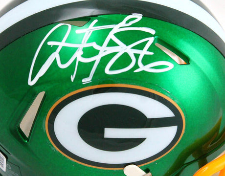 Antonio Freeman Autographed Green Bay Packers Flash Speed Mini Helmet-Beckett W Hologram *White Image 2