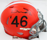 Denzel Ward Autographed Cleveland Browns 1946 Speed Mini Helmet-Beckett W Hologram Image 1