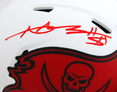 Antonio Brown Autographed Tampa Bay Buccaneers Lunar Speed Mini Helmet-JSA W *Red Image 2