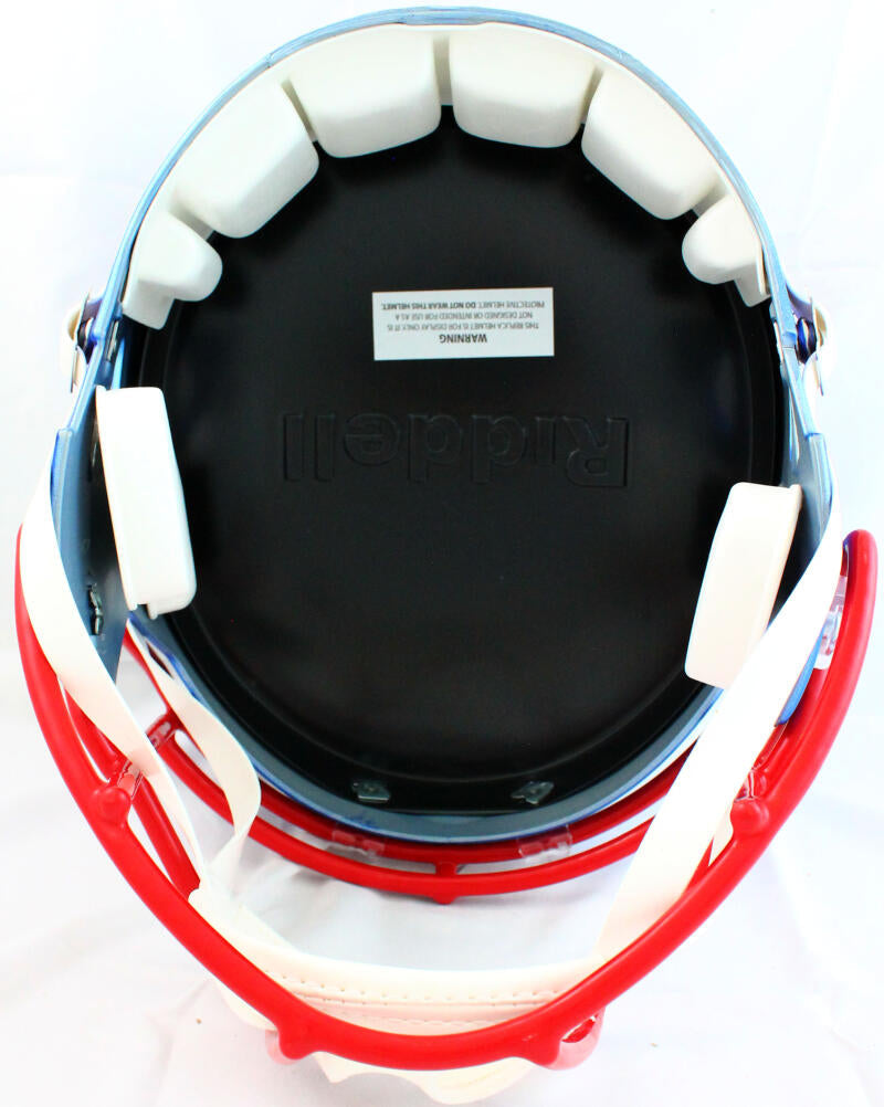 OJ Simpson Autographed Buffalo Bills F/S Flash Speed Helmet w/HOF-JSA W *White Image 5