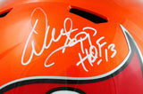 Warren Sapp Autographed Tampa Bay Buccaneers F/S Flash Speed Helmet w/HOF-Beckett W Hologram *White Image 2