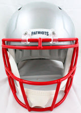 Damien Harris Autographed New England Patriots F/S Speed Helmet-Beckett W Hologram *Black Image 3