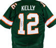 Jim Kelly Autographed Green College Style Jersey-Beckett W Hologram *Black Image 1