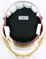 Deion Sanders Autographed San Francisco 49ers F/S Flash Speed Helmet-Beckett W Hologram *Gold Image 5