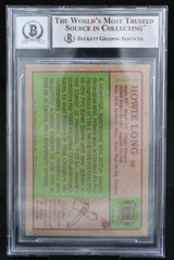 1984 Topps #111 Howie Long Auto Oakland Raiders BAS Autograph 10  Image 2