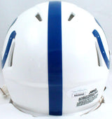 Darius Leonard Autographed Indianapolis Colts Speed Mini Helmet- JSA W Auth *Black Image 3