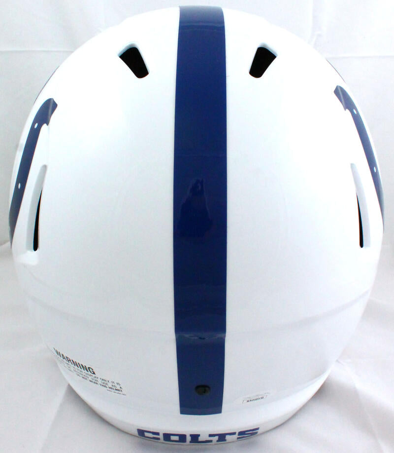 Darius Leonard Autographed F/S Indianapolis Colts Speed Helmet *front- JSA W *Black Image 4