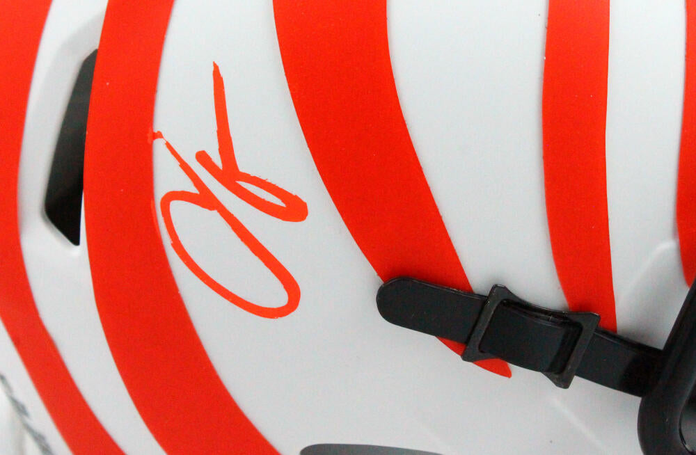 Chad Johnson Autographed Cincinnati Bengals Lunar Speed Mini Helmet-Beckett W Hologram *Orange Image 2