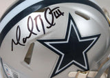 Marion Barber Autographed Dallas Cowboys Speed Mini Helmet-Beckett W Hologram *Black Image 2