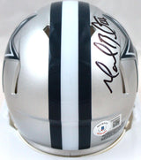 Marion Barber Autographed Dallas Cowboys Speed Mini Helmet-Beckett W Hologram *Black Image 3