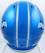 D'Andre Swift Autographed Detroit Lions F/S Flash Speed Helmet-Beckett W Hologram *White Image 4