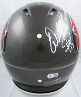 Warren Sapp Autographed Tampa Bay Buccaneers F/S 97-13 Speed Authentic Helmet w/2 Insc.-Beckett W Hologram *White Image 5