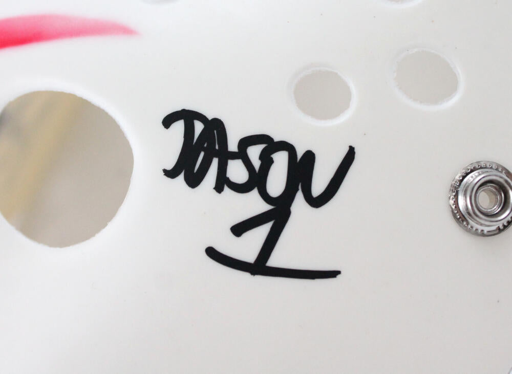 Ari Lehman Signed Friday The 13th White Jason Mask w/2 Insc.-Beckett W Hologram *Black Image 4